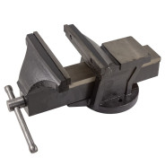 Тиски стальные с наковальней 4"-100мм  Forsage F-6540204