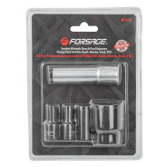 Набор головок для ремонта ТНВД (головка 3-х гранная: 3/8"-6.5, 7.5, 13мм, 1/2"-26мм; голов...Forsage F-401515