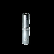 Головка торцевая 1/4" 6гр.  9мм L50мм CrV  H-D HD-1420