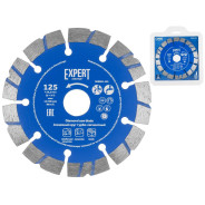 Алмазный круг 125х22 мм турбо-сегментный EXPERT () (сухая и мокрая резка, диск)  ...STARTUL SE8003-125