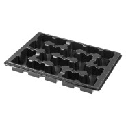 Транспортная кассета (поддон) для горшков 70х70х80 mm (300*400*41 mm)  ...PERFECTO LINEA КТ/7