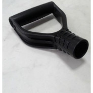 Ручка  "Атлант" черная без вставок (D=36)  PROTEX PR-0012