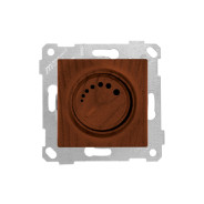 Выключатель поворотный, диммер, скрытой установки, 600Вт, орех, RITA,  ...MUTLUSAN 2200 440 0257