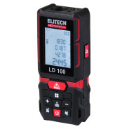 Дальномер лазерный LD100 (HD/100 м/± 2 мм/м /2хAAA Ni-MH/Коробка)  ELITECH 204771