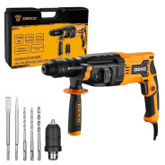 Перфоратор, 1100Вт, 900об/мин, 5300уд/мин, 3.5Дж, DEKO ZKH1100Deko 083-1008