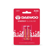 Батарейка AAA LR03 1.5V alkaline BL-2шт ENERGY  DAEWOO 5029873
