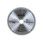 Диск пильный 210x1.6х30 мм Z80 по алюминию (1820.116500)  ELITECH 195627