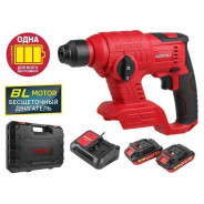 Аккумуляторный перфоратор CRH 1810, 1.2 Дж, 18В 2АКБ 2.0А/ч,  WORTEX 329267