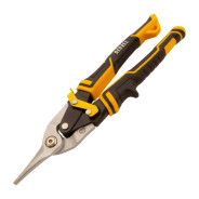 Ножницы по металлу, 270мм, прямой рез, сталь-CrMo, трехкомп.рук-ки   ...DENZEL 78370