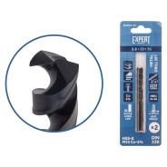 Сверло по металлу ц/х 3.5х39х70 мм HSS-Co, комплект из 2-х шт Black EXPERT (кобальт 5%)  ...STARTUL SE8301-35