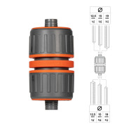 Муфта ремонтная универсальная для шланга 13-15-19 мм DAEWOO Daewoo Power DWC 3000