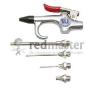 Пистолет обдувочный с комплектом насадок  SUMAKE SA-3320К