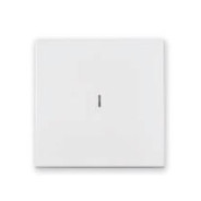 Выключатель 1 клав. (cкрытый, узел, 10А) со световой индикацией, белый, Carre  ...BYLECTRICA С1 10-3607