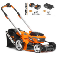Газонокосилка аккумуляторная DAEWOO Daewoo Power DLM 5042Li-SV SET