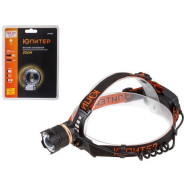 Фонарь налобный светодиодный аккумуляторный ZOOM 10Вт  ЮПИТЕР JP1060