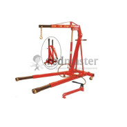 Кран гидравлический, усиленный, складной с раздвижными опорами (2т)  ...Torin T32002E