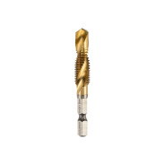 Сверло-метчик М10, Р6М5 ТИТАН (шаг резьбы 1,5 мм)  KRANZ KR-91-0698