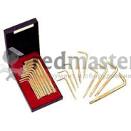 Набор ключей торкс  Т10Н-Т50Н 9пр.с отверстием  Force 5092