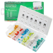 Предохранители флажковые, 120пр.  (5А, 10А, 15А, 20А, 25А, 30А)  Rock FORCE RF-791