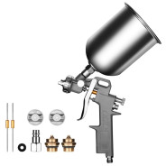 Краскораспылитель пневматический с верхним бачком, 1,5/1,5/1,8мм, 1000 мл,  DEKO DKSG1U-1...Deko 018-0925