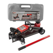 Домкрат подкатной  гидравлический 2 т (h min 135мм, h max 320мм) в кейсе  ...FORCEKRAFT FK-TA82007