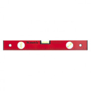 Уровень алюминиевый, 400 мм, 3 глазка, красный, линейка  Matrix 33220