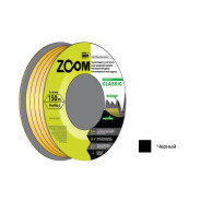 Уплотнитель "E" черный 150м,  ZOOM 02-2-4-110