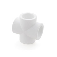 Крестовина ПП 40 PN 25, белый  РосТурПласт 14225