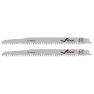 Пилка сабельная по дереву, S 1531 L, 2 шт.,  BOSCH 2608650613