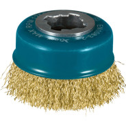 Щетка проволочная чашечная (d75 мм / пров 0,3 мм / X-lock)  MAKITA D-73433