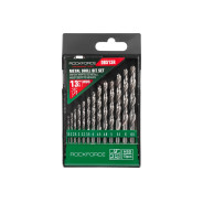 Сверла по металлу, набор 13пр. 1.5-6.5мм RockFORCE Rock FORCE RF-DBS13R