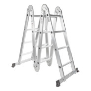 Лестница складная многофункциональная (4х4 ступ., стремянка-228см, лестница-460см, до 150кг, вес 13к...FORCEKRAFT BL-404B