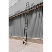 Лестница телескопическая алюминиевая односекционная (5.8м,15ступенек, max нагрузка 150кг, вес 14.3кг...Rock FORCE RF-UP580