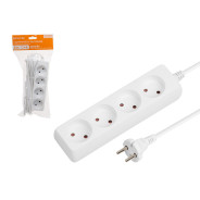 Удлинитель 5м (4 роз., 2.2кВт, б/з, ПВС 2х0.75)  ЮПИТЕР JP8101-26
