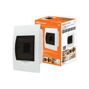 Бокс ЩРВ-П-4модуля встраиваемый пластик IP41  TDM SQ0902-0001