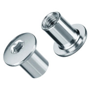 Гайка Эриксона, цилиндрический борт 8х16 (100 шт в карт. уп.)  ...STARFIX SMC1-86302-100