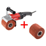 Щеточная шлифмашина  WS 1014 S в кор.+ В подарок Щетка нейлоновая 120х100 mm P80  ...WORTEX WS1014S00019А1
