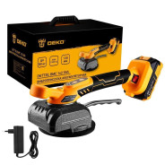 Виброприсоска аккумуляторная для укладки плитки, 20В, 1АКБ 2,5 А/ч, DEKO DKTT20 ...Deko 085-1132