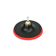 Насадка резиновая шлифовальная 125мм М14 с липучкой + адаптер  ...GEKO G00322