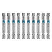 Набор бит TORX 40х50, сталь S2, 10 шт.  Gross 11473