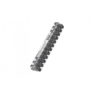 Зажим винтовой ЗВИ-20 полипропилен 1.5-6mm2 12пар черный  TDM SQ0510-0054