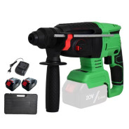 Перфоратор аккумуляторный, 20В, 2АКБ 4,0А/ч, 2,0Дж, 1400 об.мин,   ZKCH20FU-Li...Zitrek 084-1070