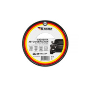 Изолента автомобильная полиэстер, 0.17х25 mm, 25 м  KRANZ KR-09-2916-1