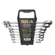 Набор ключей комбинировнных 8-19мм 8шт. трещоточных PRO с сатинированным покрытием, 72 зуба  ...STARTUL PRO-7108