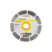 Алмазный круг 125х22 mm универсальный сегментированный ECO UNIVERSAL (сухая резка)  ...BOSCH 2608615041