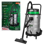 Пылесос для сухой и влажной уборки (объем бака - 60л, 1200Вт) RockFORCE ...Rock FORCE RF-601-D60