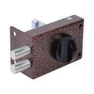 Замок накладной ЗН1 2Р (медь)  ЗЕНИТ 00-00000625