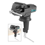 Тиски слесарные с наковальней 60 мм 2-3/8 "  TOTAL THT6126