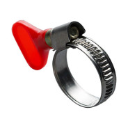 Хомут червячный с ключом "бабочка" 10-16 мм., нерж.сталь (W2)  ...STARFIX SMP-42103-1