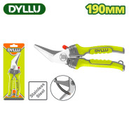 Ножницы электрика изогнутые 190 мм  DYLLU DTSX8602